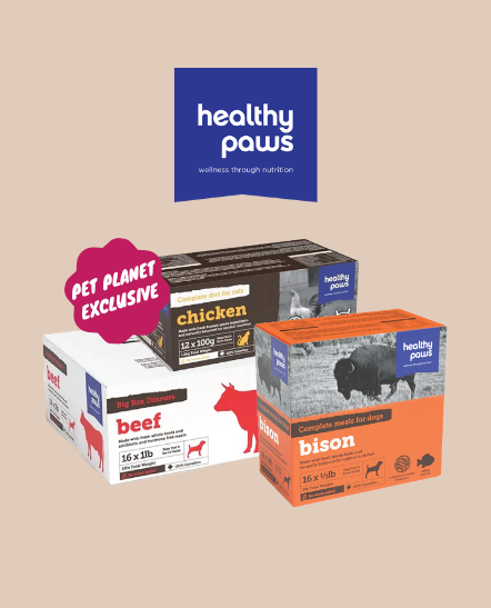 NEW! Healthy Paws Promo