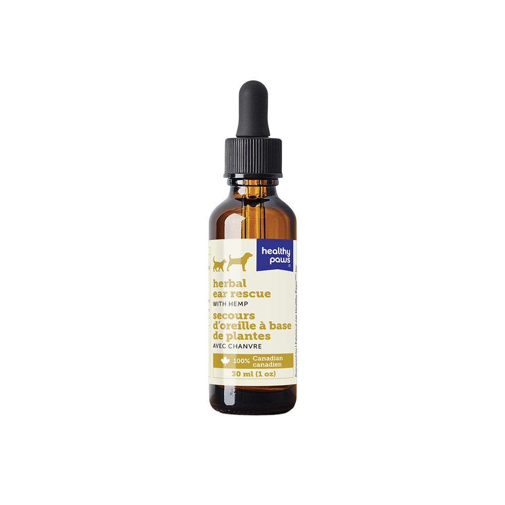 Healthy Paws - Cat & Dog - Herbal Ear Rescue with Hemp