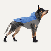 Goo-eez - Dog - Hooded Signature Winter Jacket Blue/Grey