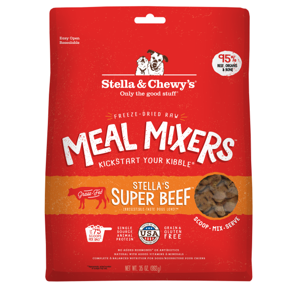 Stella & Chewy's - Dog - Freeze Dried Meal Mixers Stella's Super Beef