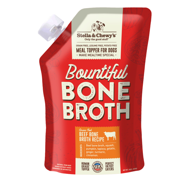 Stella & Chewy's - Dog - Bountiful Bone Broth Grass Fed Beef Recipe
