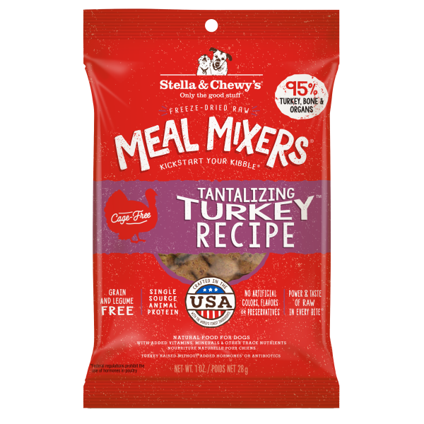 Stella & Chewy's - Dog - Freeze Dried Meal Mixers Tantalizing Turkey