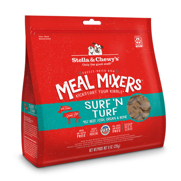 Stella & Chewy's - Dog - Freeze Dried Meal Mixers Surf N Turf