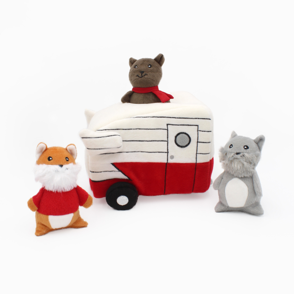 ZippyPaws - Dog - Zippy Burrow Retro Camper