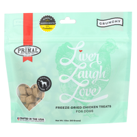 Primal - Dog - Liver Laugh Love Freeze Dried Treats Chicken