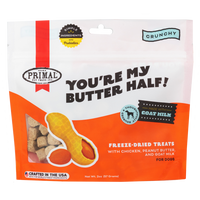 Primal - Dog - You're My Butter Half Freeze Dried Treats Chicken, Peanut Butter & Goat Milk