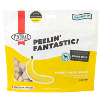Primal - Dog - Peelin' Fantastic Freeze Dried Treats Chicken, Banana & Goat Milk
