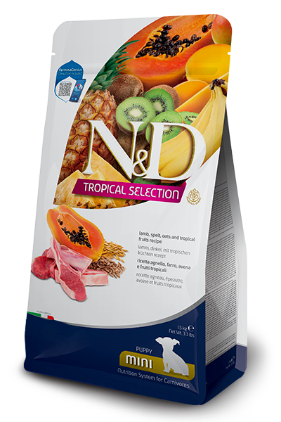 Farmina - Dog - N&D Tropical Selection Adult Small Breed Lamb & Fruits Recipe