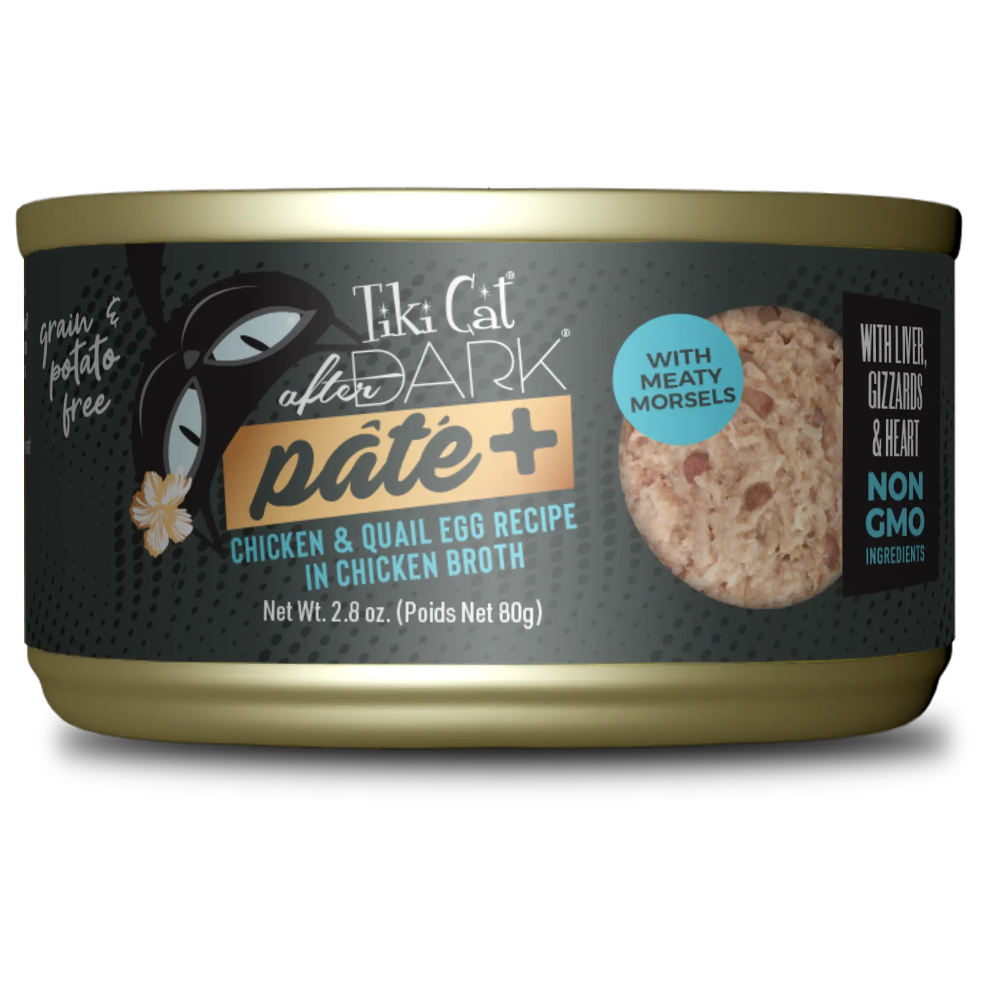 Tiki Cat - After Dark Pate Chicken Quail in Broth