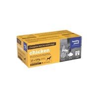 Healthy Paws - Dog - Frozen Raw Small Canine Complete Dinner Chicken