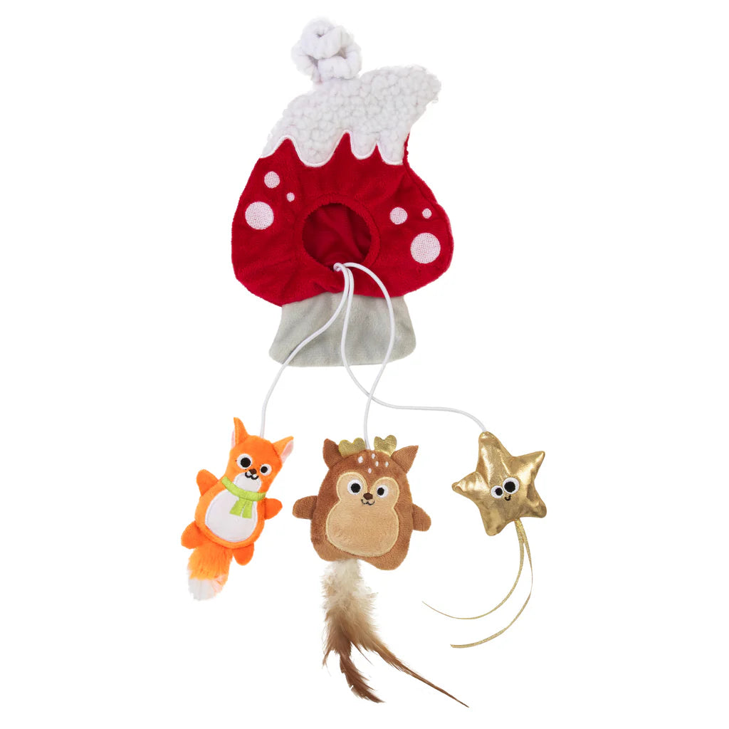 Mad Cat - Cat - Winter Woodland Doorknob Toy