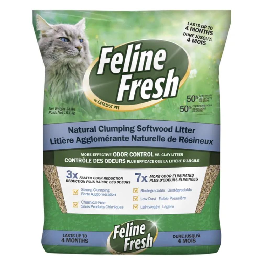 Feline Fresh - Cat - Clumping Pine Litter
