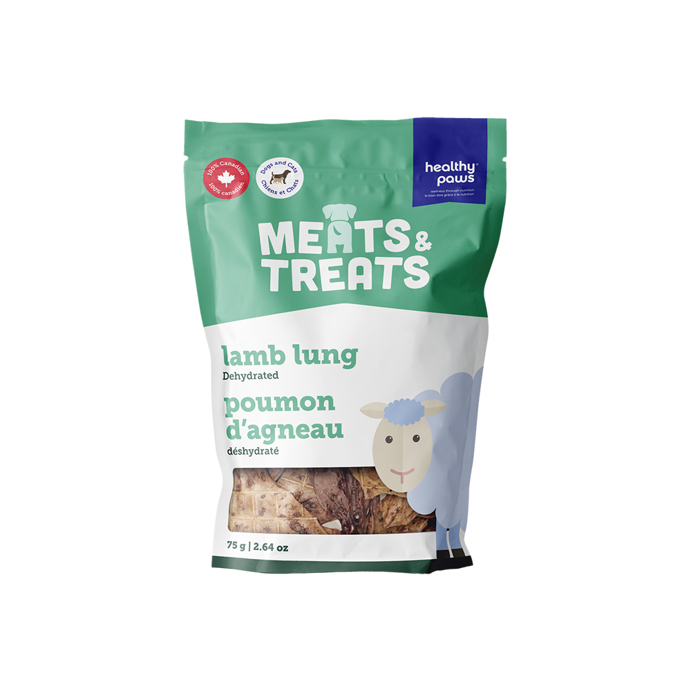 Healthy Paws - Dog - Dehydrated Lamb Lung