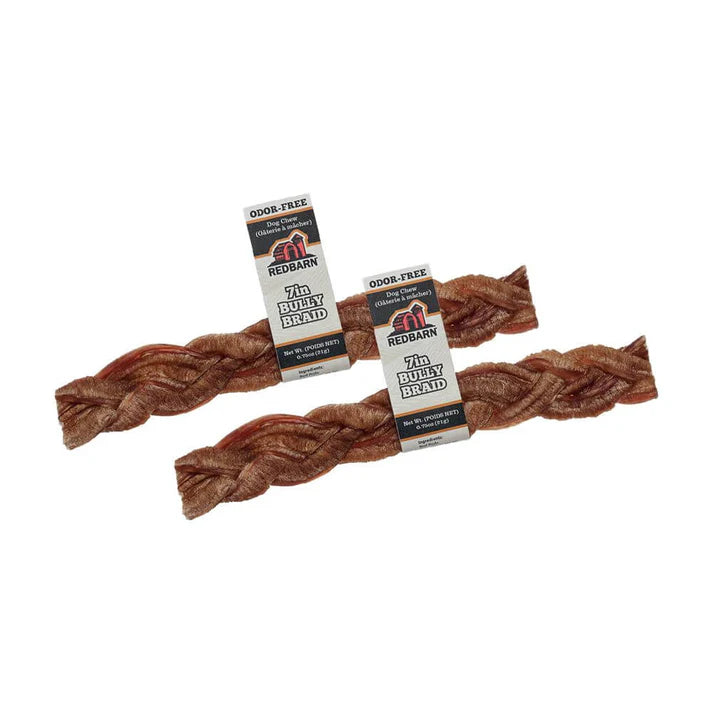 Redbarn - Dog - Odor Free Beef Braided Bully Stick
