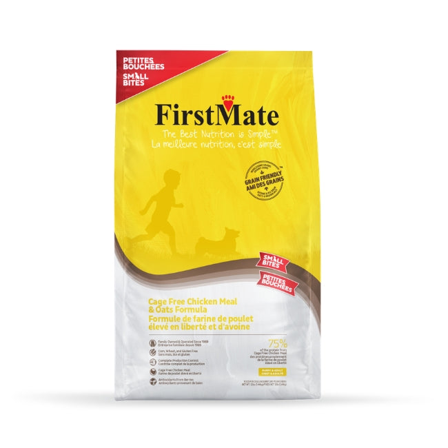 FirstMate - Dog - Grain Friendly Chicken Meal & Oat Small Bites