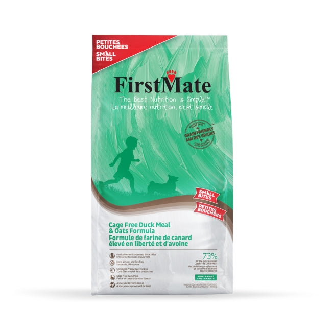 FirstMate - Dog - Grain Friendly Cage Free Duck & Oat Small Bites