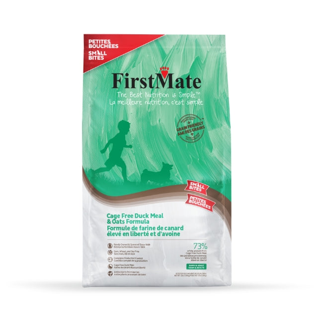 FirstMate - Dog - Grain Friendly Cage Free Duck & Oat Small Bites