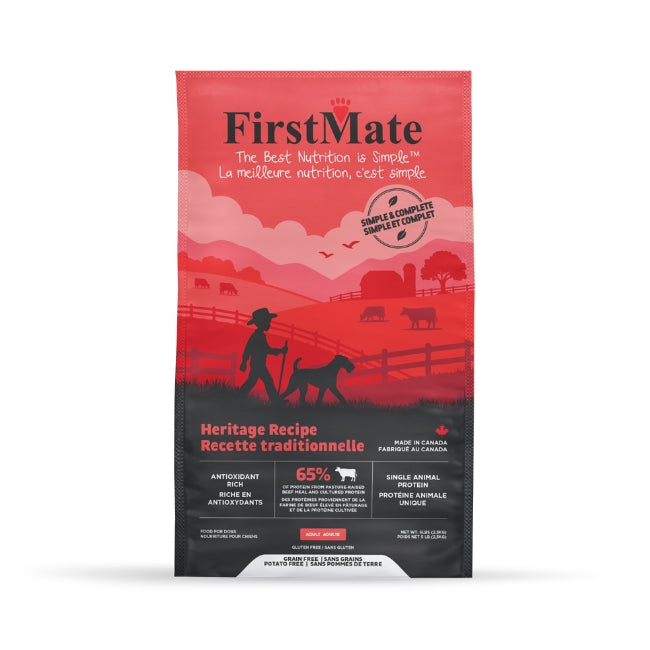FirstMate - Dog - Simple&Complete Limited Ingredient Diet Heritage Beef