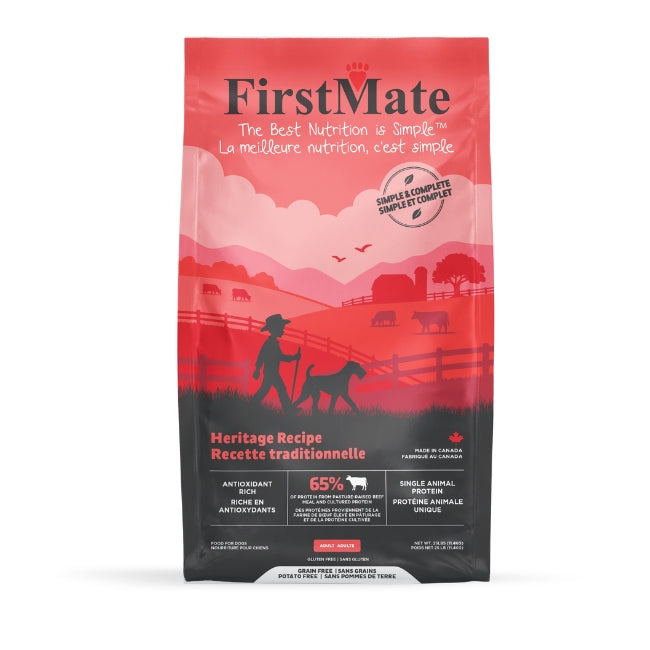 FirstMate - Dog - Simple&Complete Limited Ingredient Diet Heritage Beef