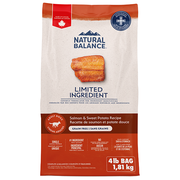 Natural Balance - Dog - Limited Ingredient Adult Salmon & Sweet Potato Recipe