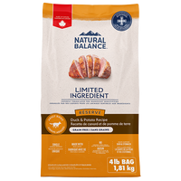 Natural Balance - Dog - Limited Ingredient Adult Duck & Potato Reserve Recipe
