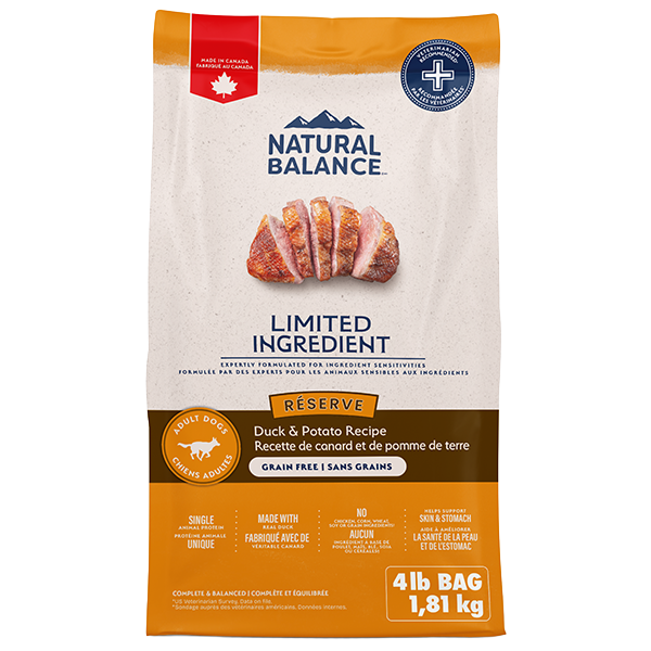 Natural Balance - Dog - Limited Ingredient Adult Duck & Potato Reserve Recipe