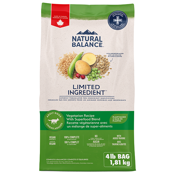 Natural Balance - Dog - Limited Ingredient Adult Vegetarian Recipe