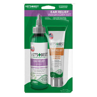 Vet's Best - Dog - Ear Relief Wash & Dry Pack