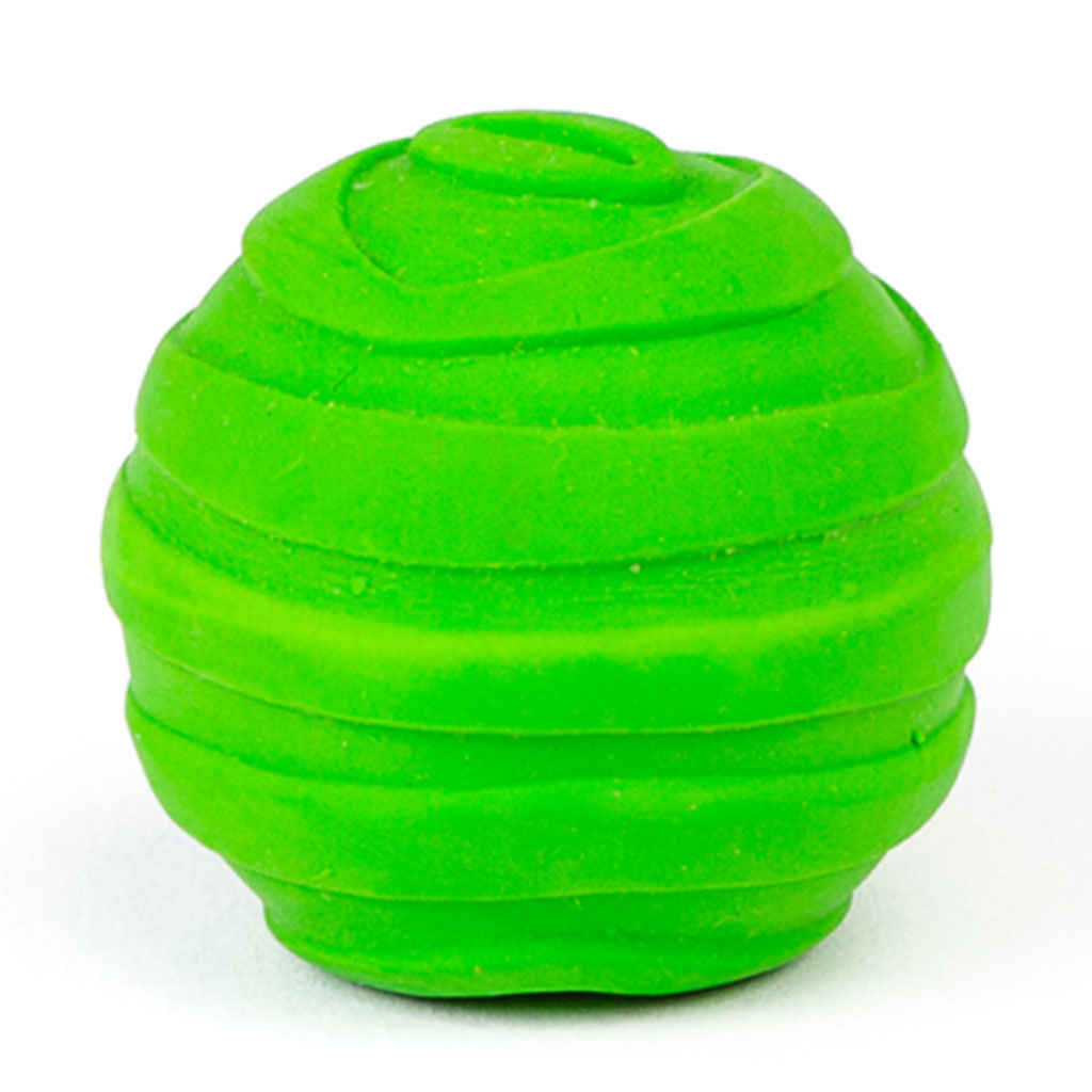 BüD'z - Dog - Latex Mini Ball Squeaker Green