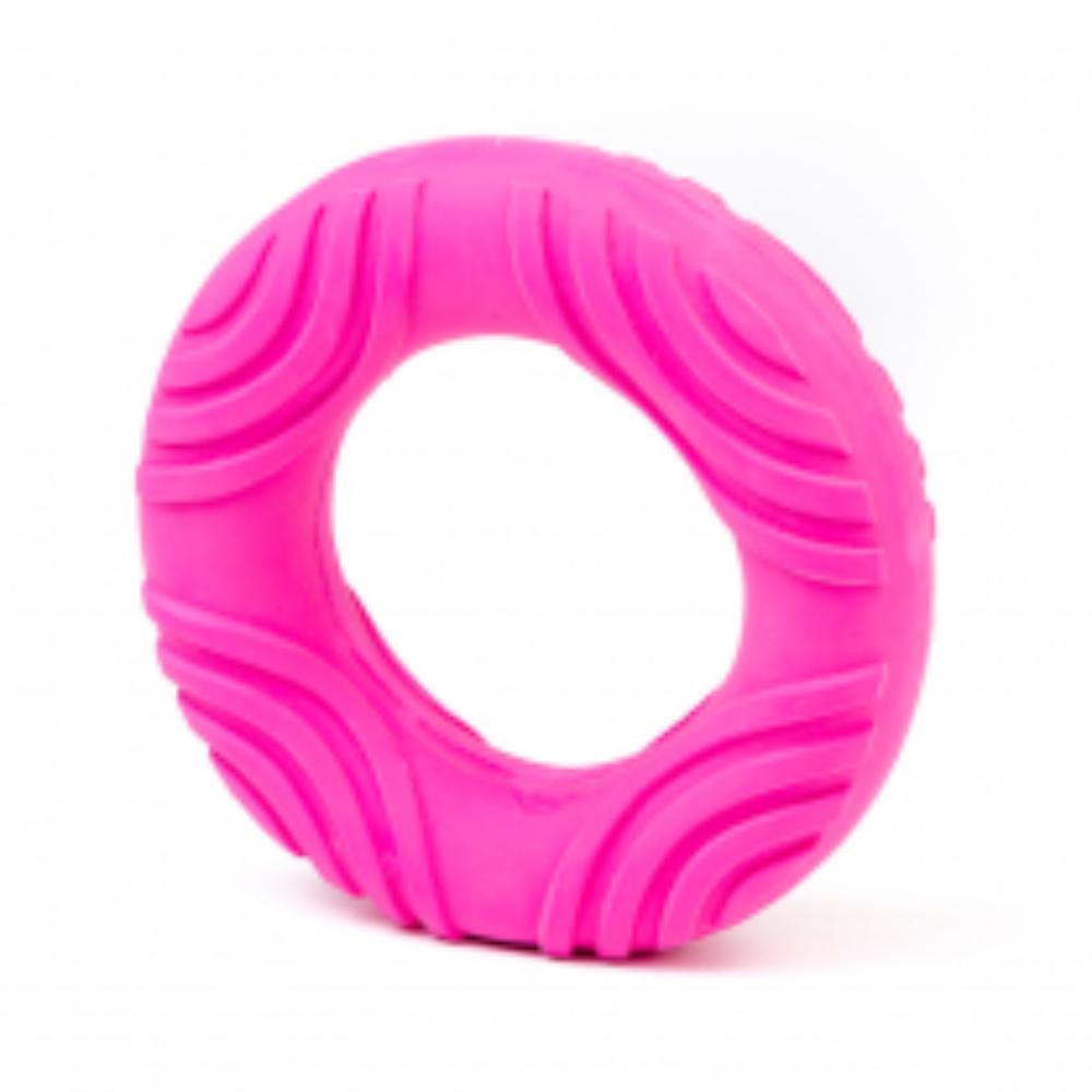 BüD'z - Dog - Latex Toy Ring Squeaker Purple