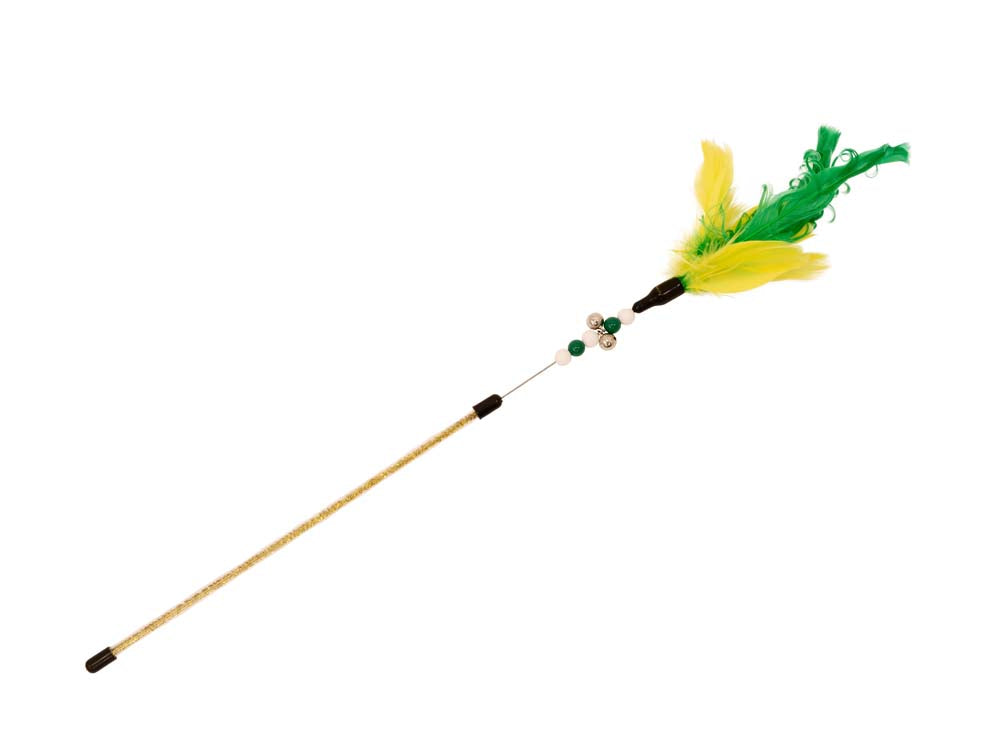 BüD'z - Cat - Feather Toys For Cats Budgie Single