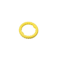 BüD'z - Dog - Rubber Toys Rubber Ring Foam Yellow