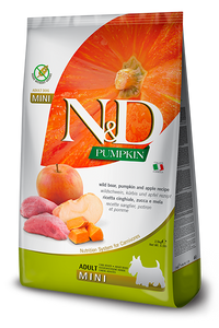 Farmina - Dog - N&D Pumpkin Adult Small Breed Grain Free Boar & Apple Recipe