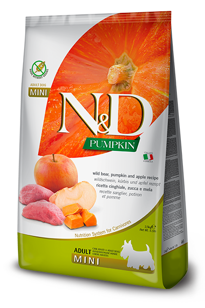 Farmina - Dog - N&D Pumpkin Adult Small Breed Grain Free Boar & Apple Recipe