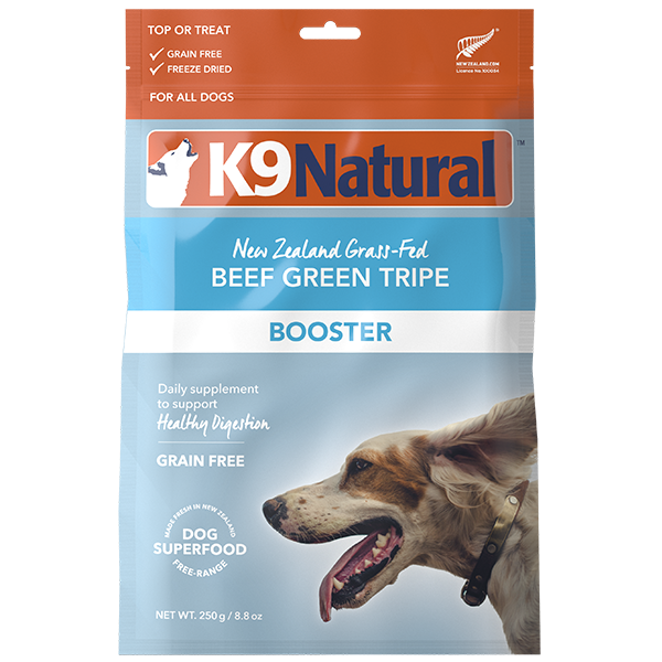 K9 Natural - Dog - Freeze-Dried Booster Beef Green Tripe