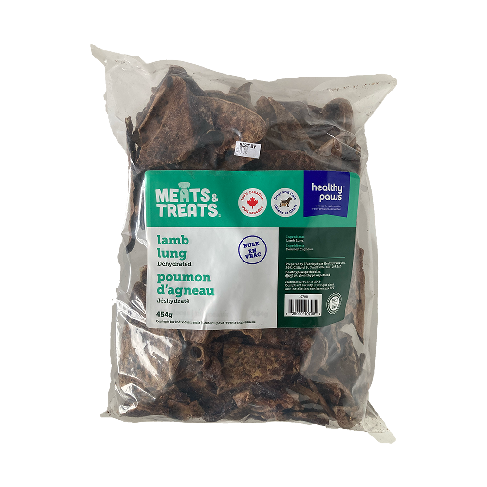 Healthy Paws - Dog - Dehydrated Lamb Lung