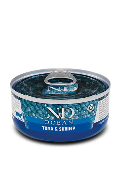 Farmina - Cat - N&D Ocean Adult Grain Free Tuna & Shrimp Recipe