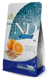 Farmina - Cat - N&D Ocean Adult Grain Free Herring & Orange Recipe