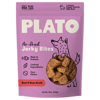 Plato - Dog - Jerky Bites Beef with Bone Broth