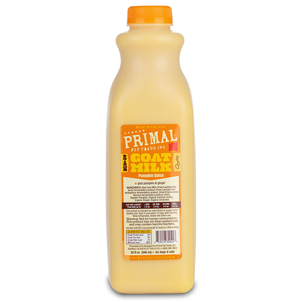 Primal - Cat & Dog - Goat Milk Pumpkin Spice