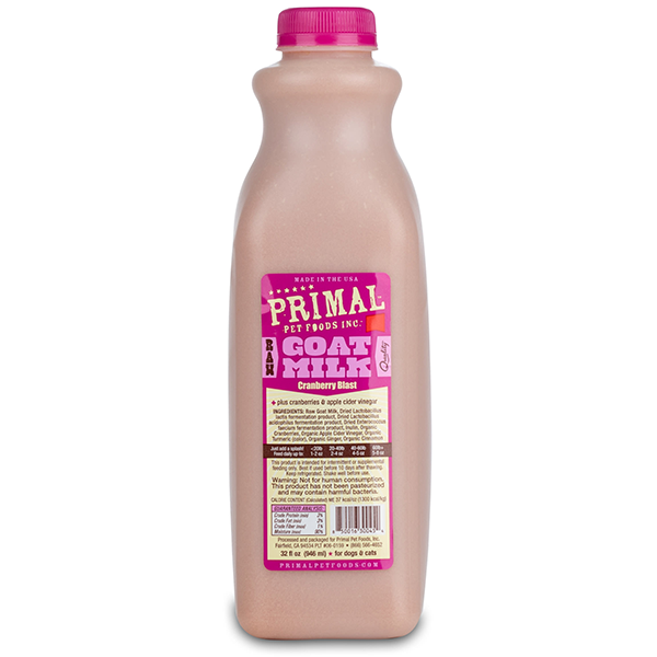 Primal - Cat & Dog - Goat Milk Cranberry Blast