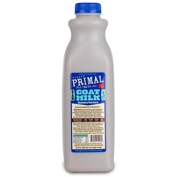 Primal - Cat & Dog - Goat Milk Blueberry Pom Burst