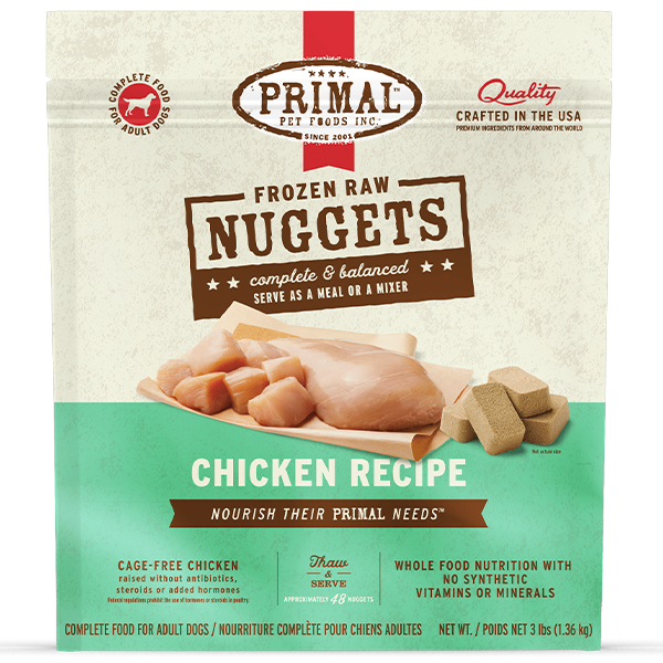 Primal - Dog - Chicken Nuggets