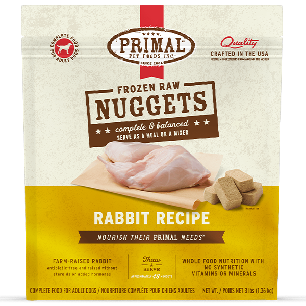 Primal - Dog - Rabbit Nuggets