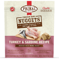 Primal - Dog - Turkey & Sardine Nuggets