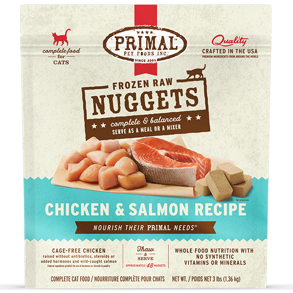 Primal - Cat - Chicken & Salmon Nuggets
