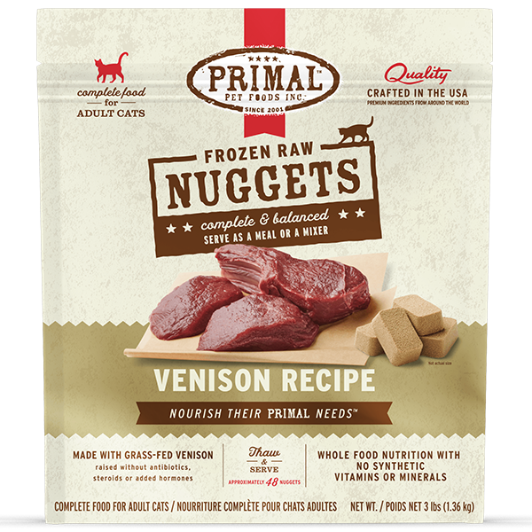 Primal - Cat - Venison Nuggets