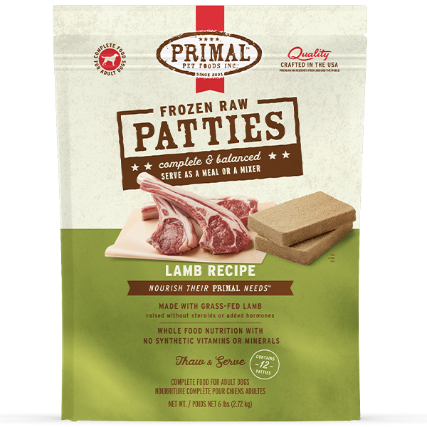 Primal - Dog - Lamb Patties