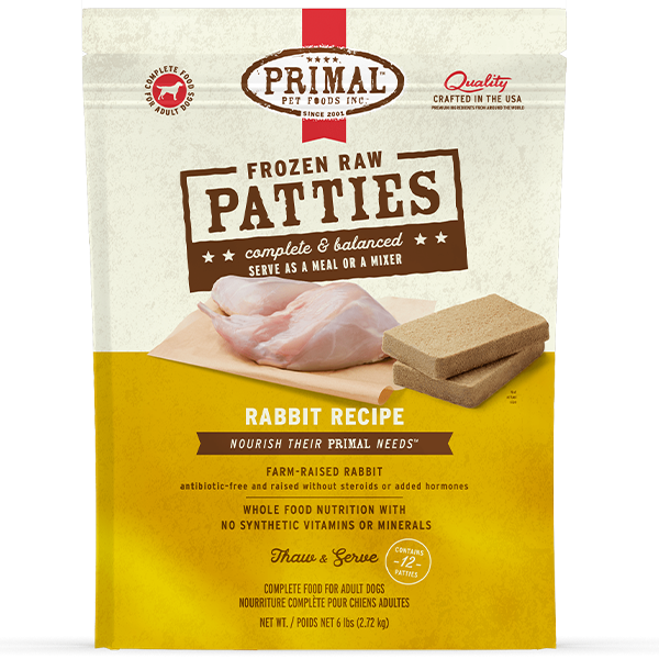 Primal - Dog - Rabbit Patties