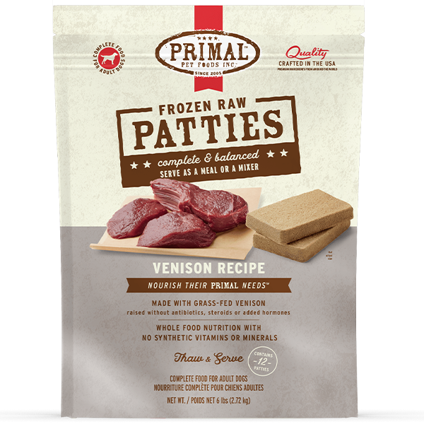 Primal - Dog - Venison Patties
